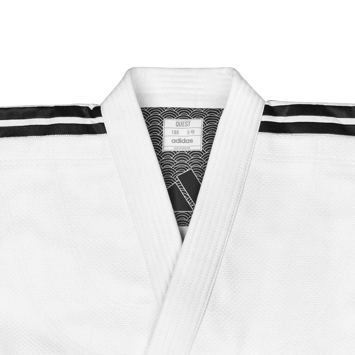 J690 Quest with Black and White Stripes
